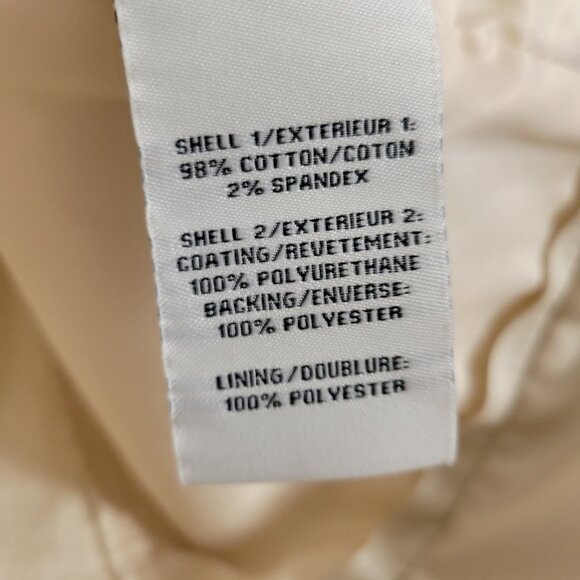 Bagatelle Ultra Soft Large Jacket Vegan Leather Button Front Beige pockets EUC - Picture 12 of 14